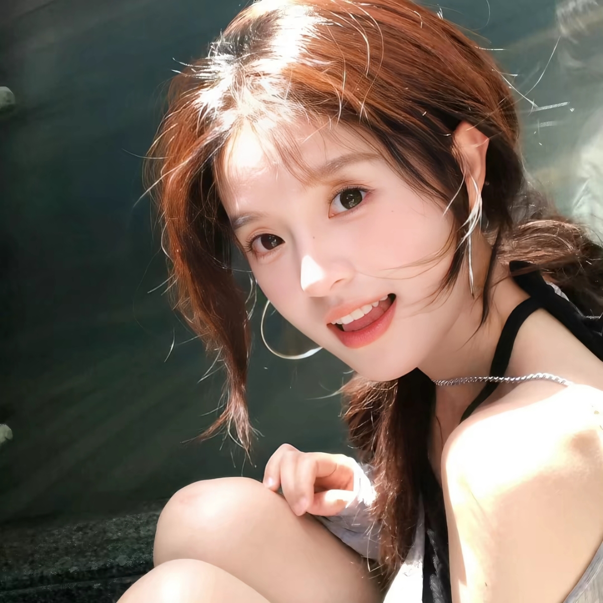 陪玩妹子菜菜不菜人皮话多的照片1