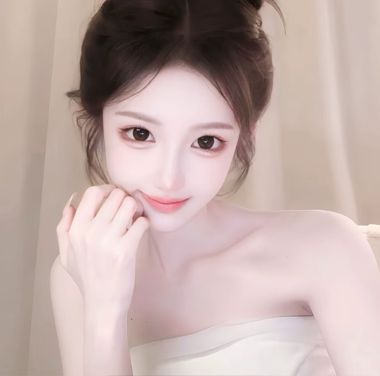 陪玩妹子可困的照片1