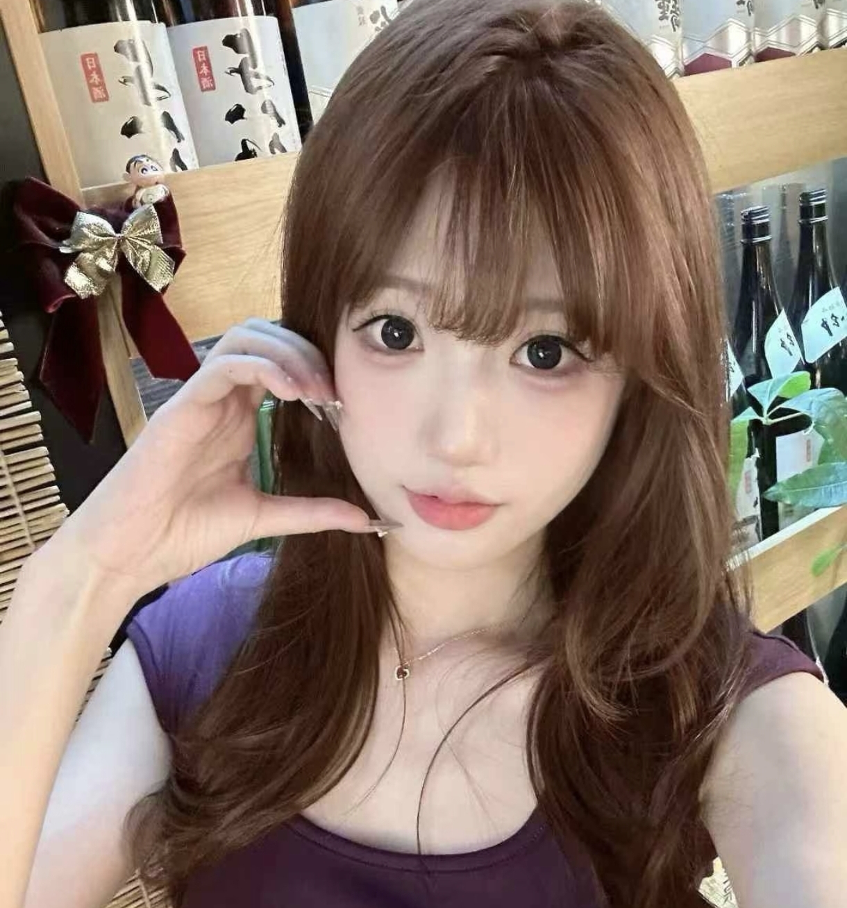 陪玩妹子小米吃大米的照片1
