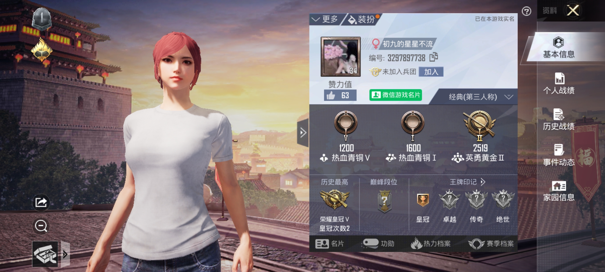 和平精英陪玩服务
