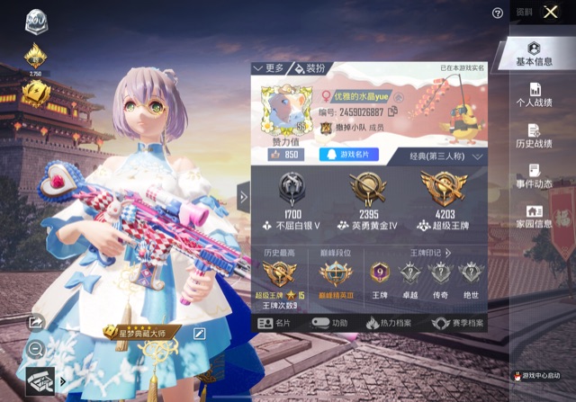 和平精英陪玩服务