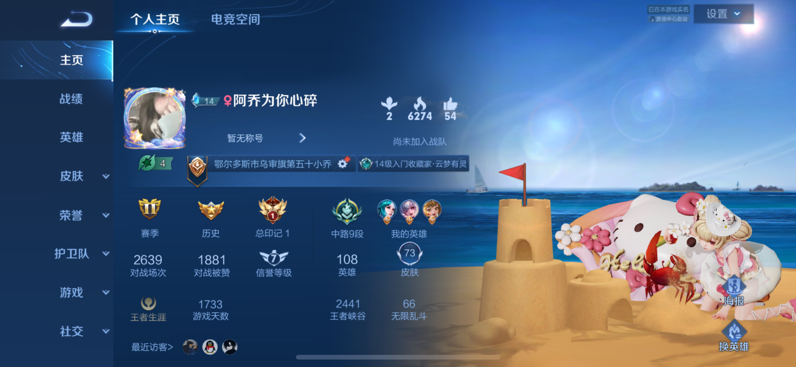 王者荣耀陪玩服务