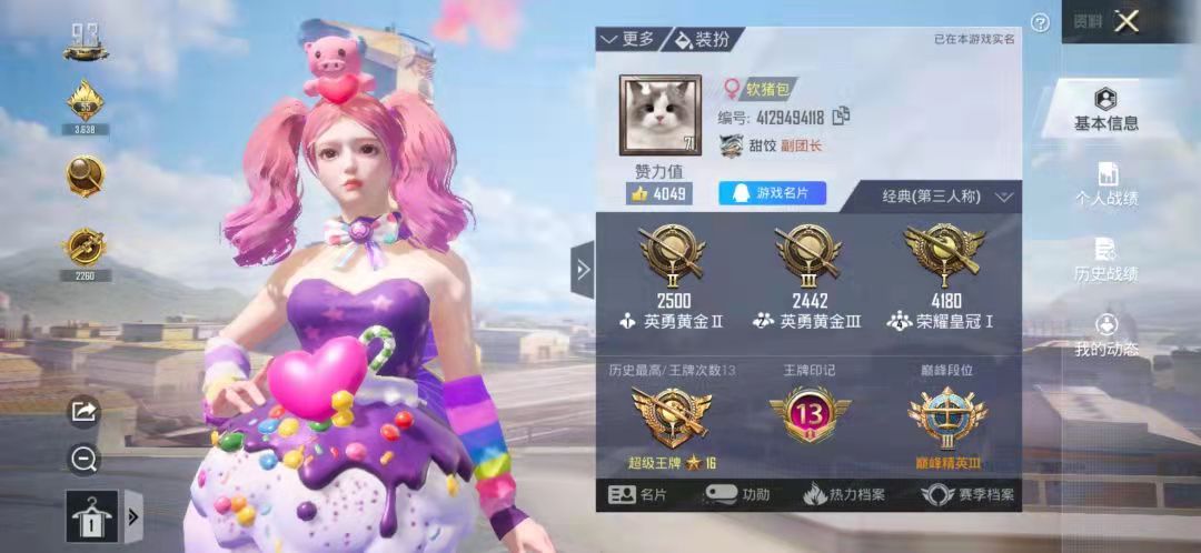和平精英陪玩服务