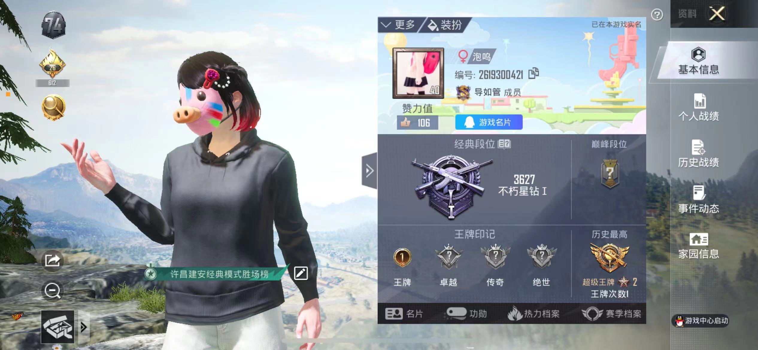 和平精英陪玩服务