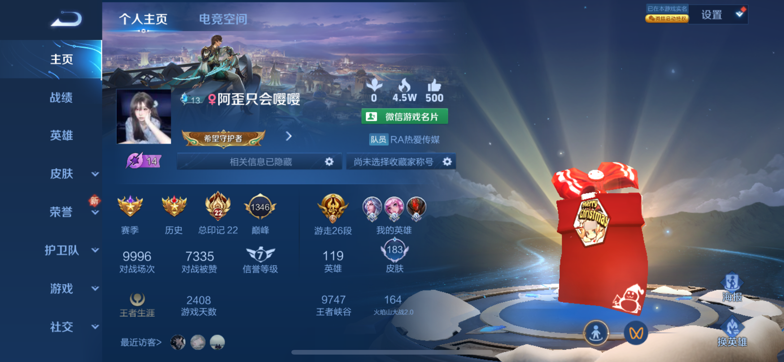 王者荣耀陪玩服务