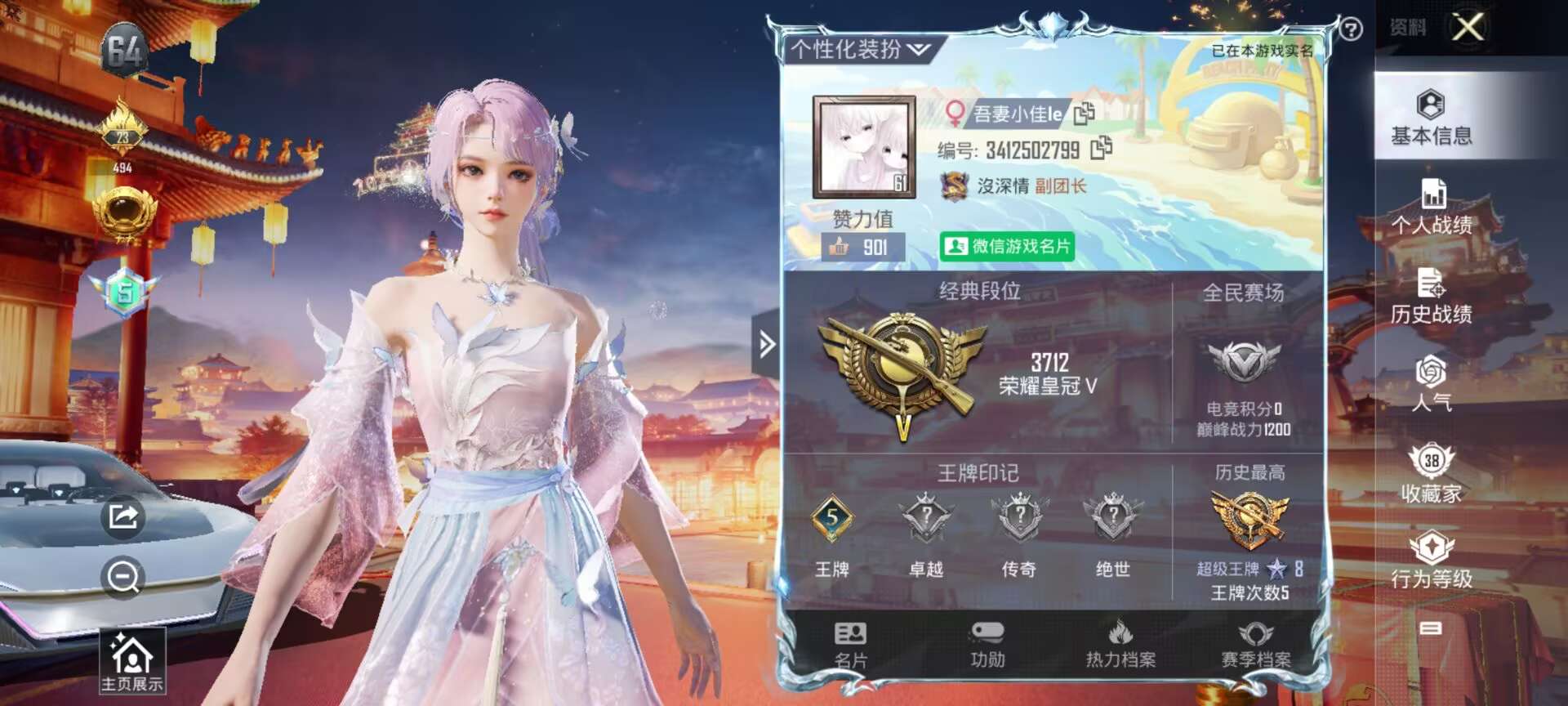 和平精英陪玩服务