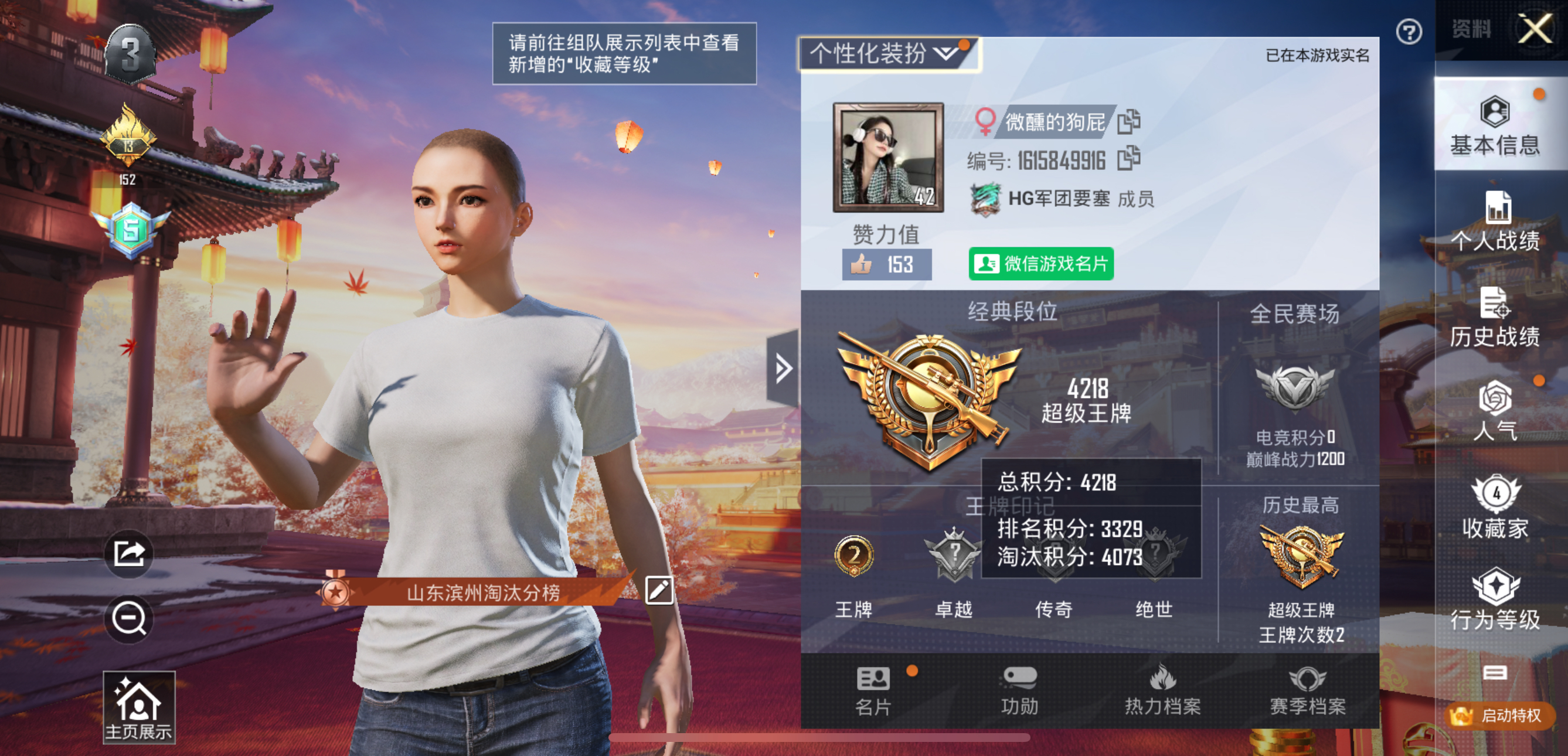 和平精英陪玩服务