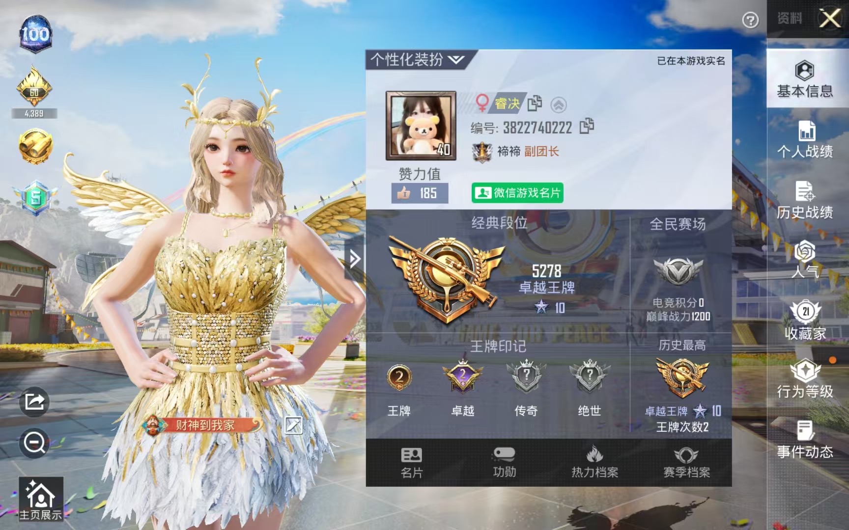 和平精英陪玩服务