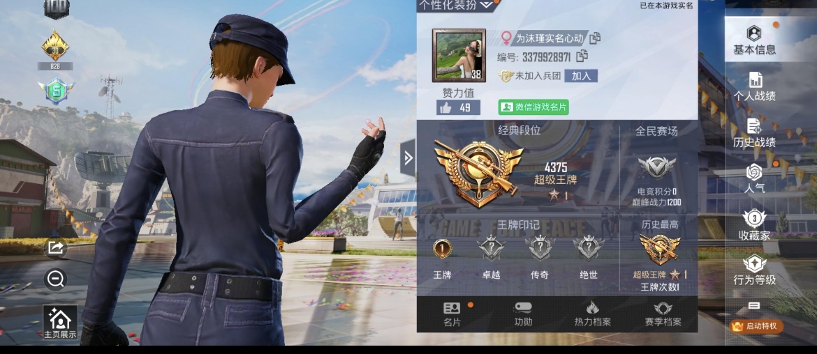 和平精英陪玩服务