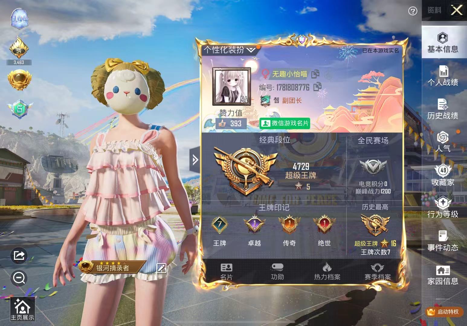 和平精英陪玩服务