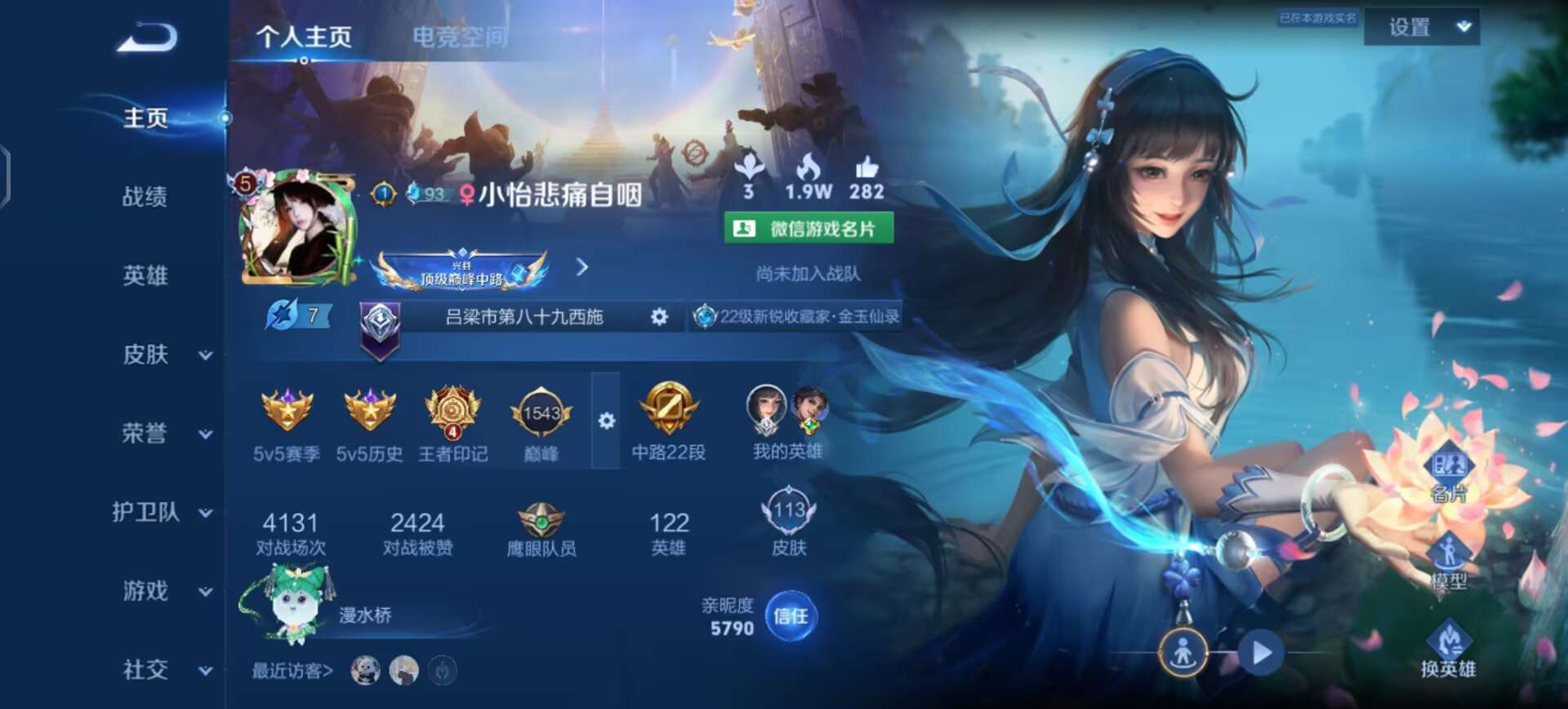 王者荣耀陪玩服务