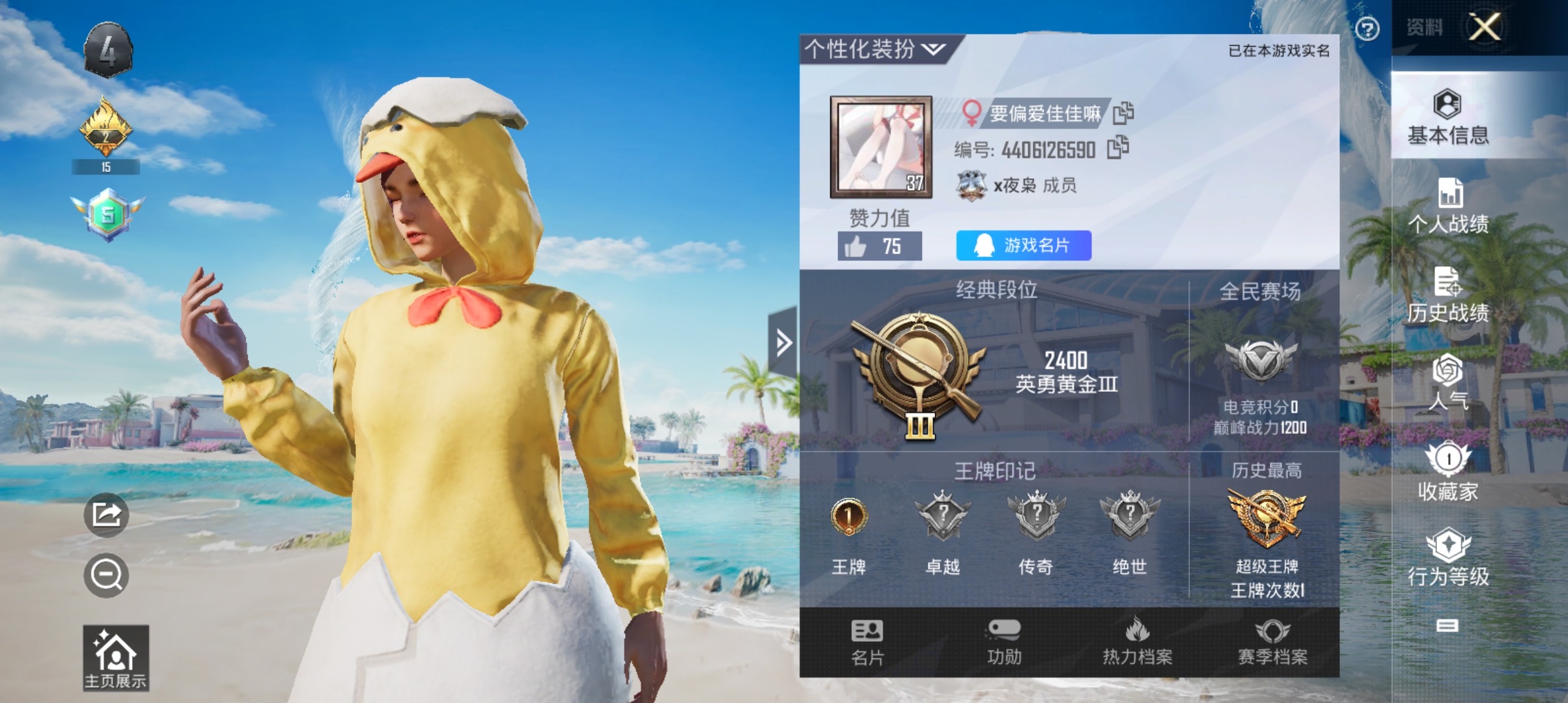 和平精英陪玩服务
