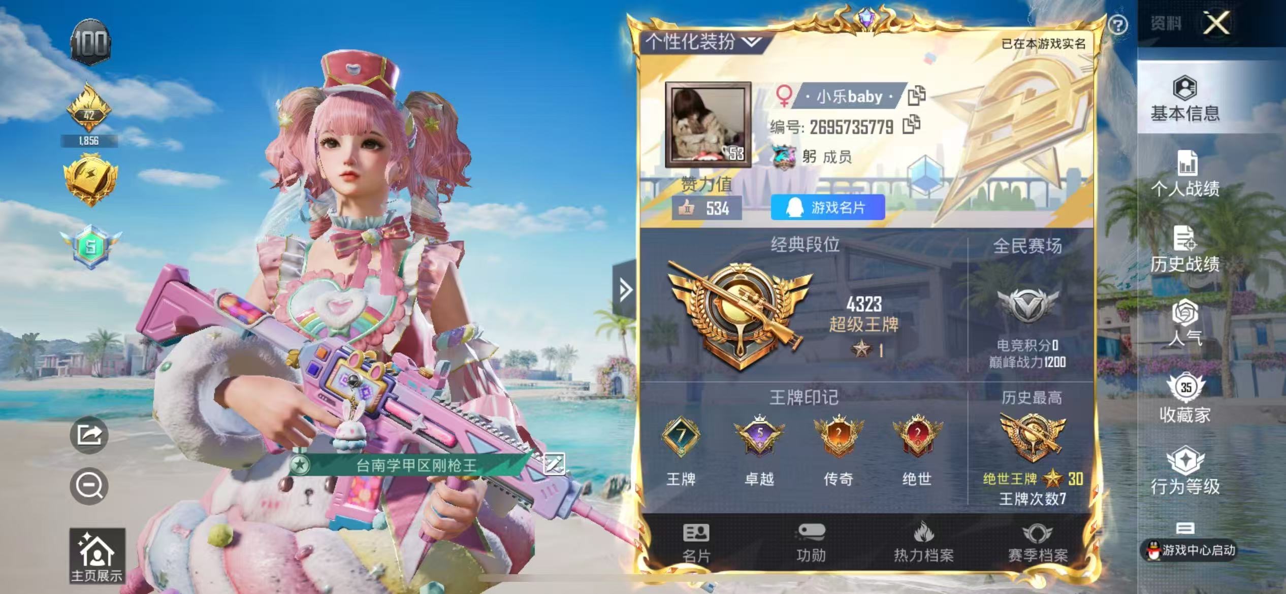 和平精英陪玩服务
