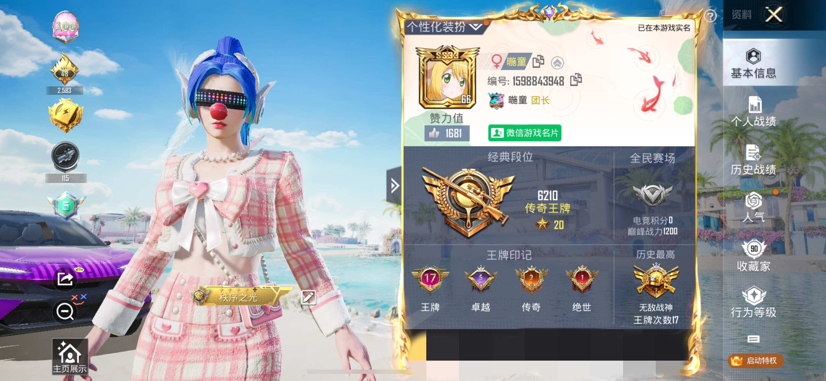 和平精英陪玩服务