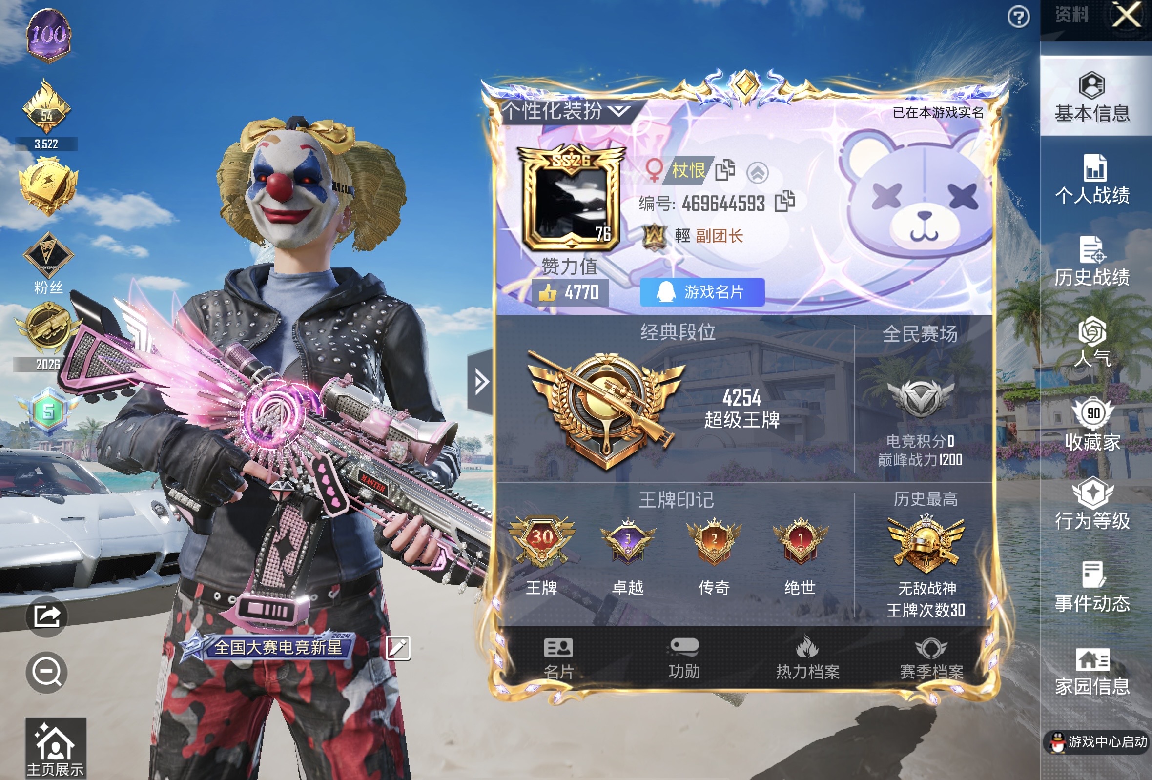 和平精英陪玩服务