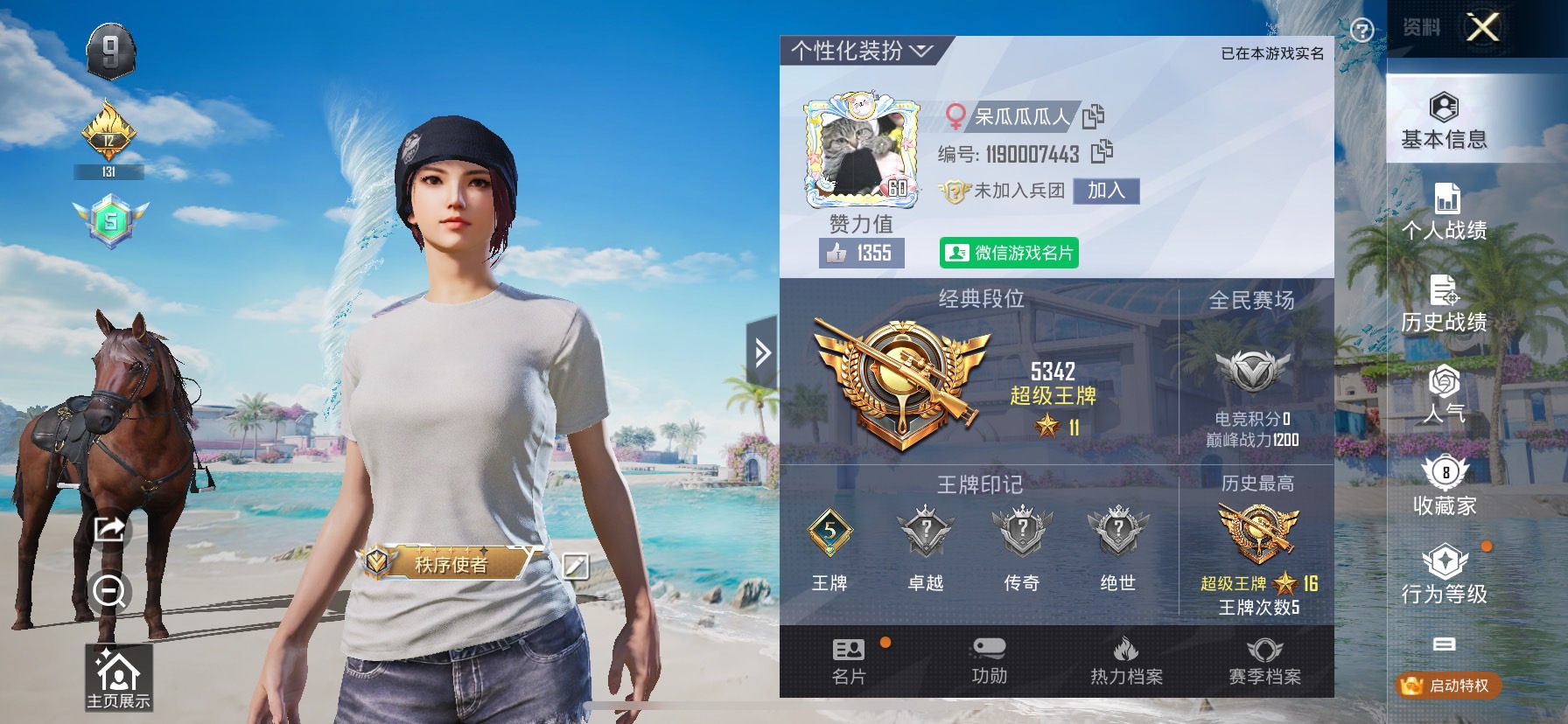 和平精英陪玩服务