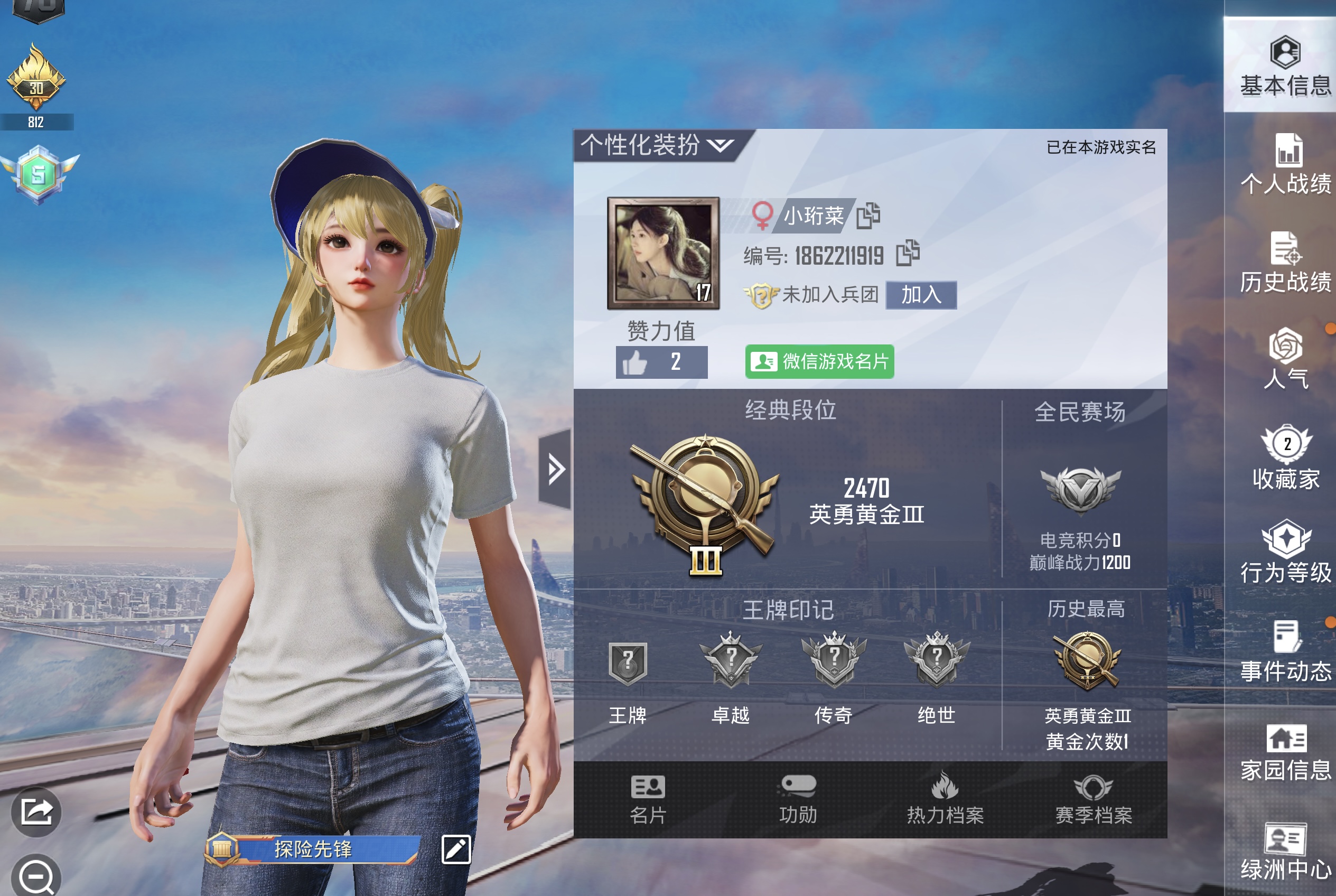 和平精英陪玩服务