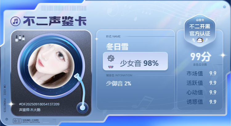 声音鉴定陪玩服务
