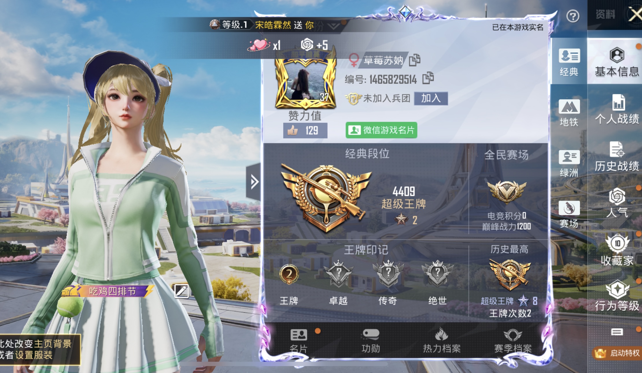 和平精英陪玩服务