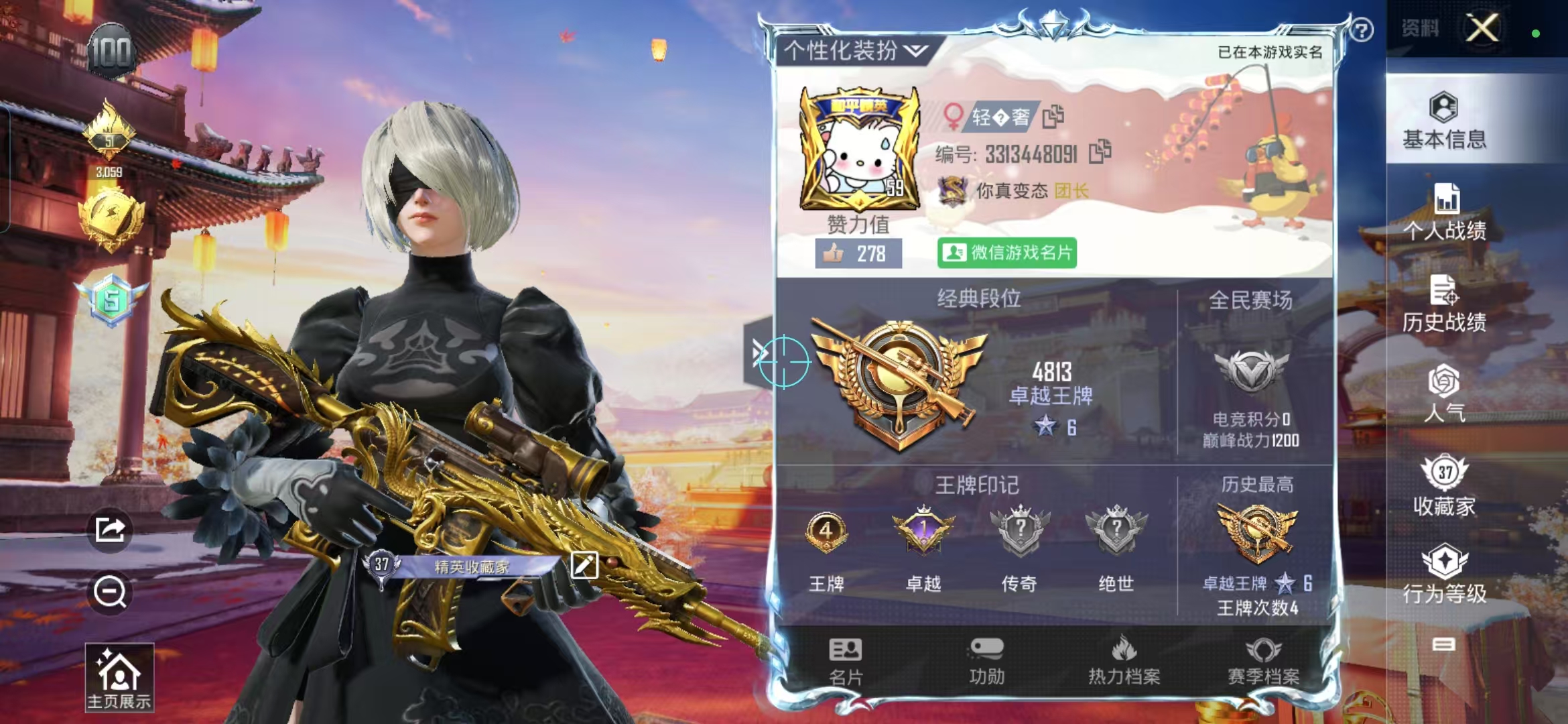 和平精英陪玩服务