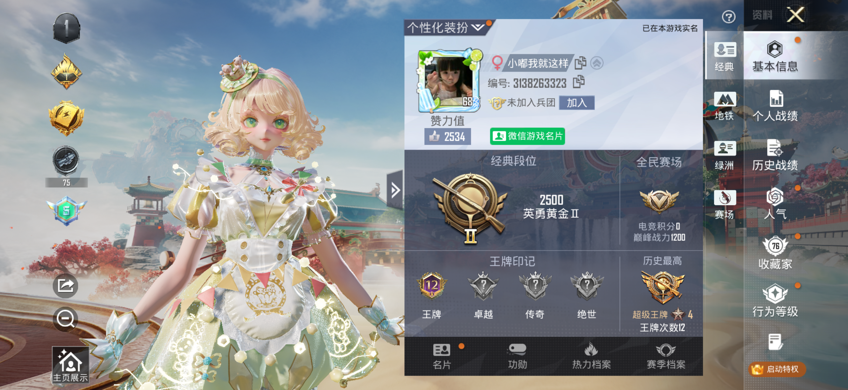 和平精英陪玩服务