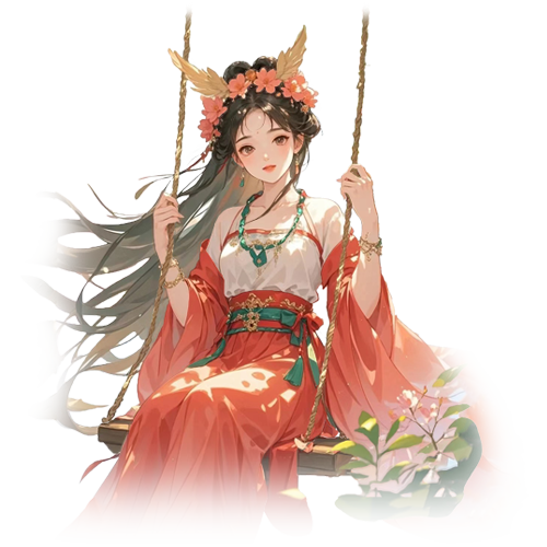小莹饱饱o陪玩收到礼物花影秋千