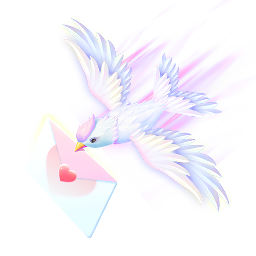 ℋÿ梨涡涡ฅฅ陪玩收到礼物信鸽