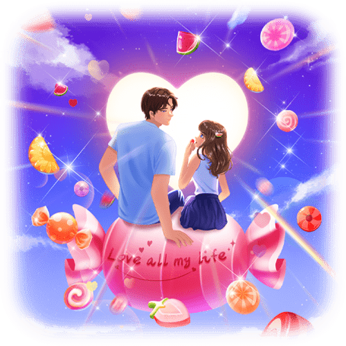 じℳ笨笨：lol陪玩收到礼物糖果恋人