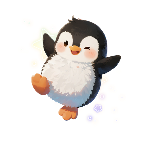 不知道不知道陪玩收到礼物小企鹅