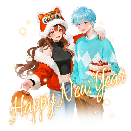 ﻬฅ᳐软糖᳐੭陪玩收到礼物新年贺卡