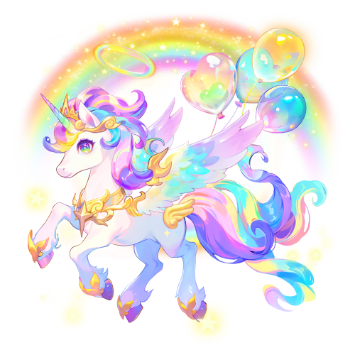 九御陪玩收到礼物彩虹小马