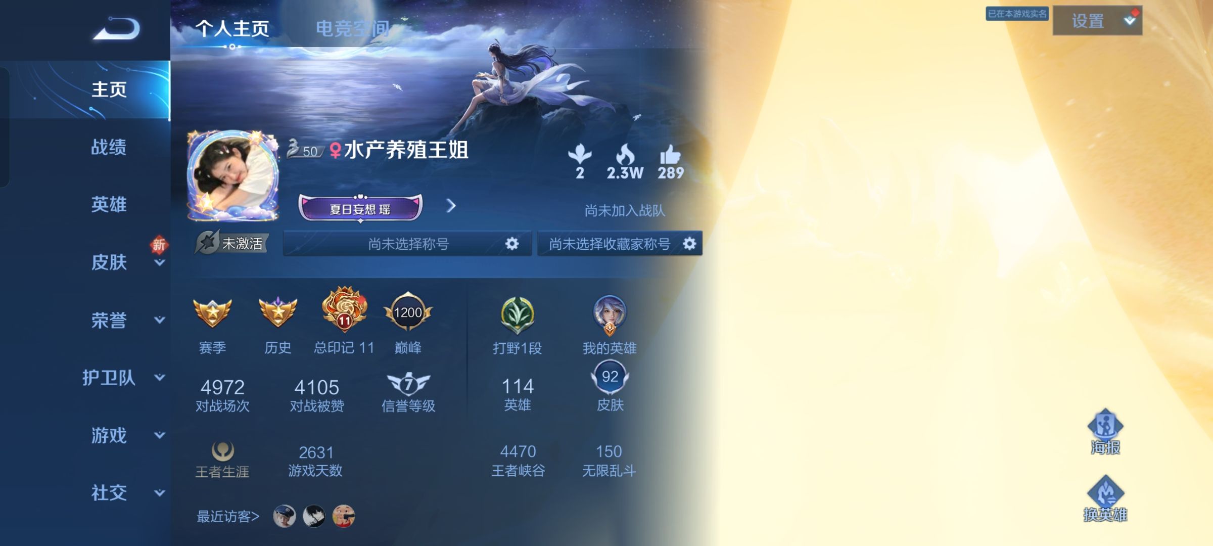 王者荣耀陪玩服务