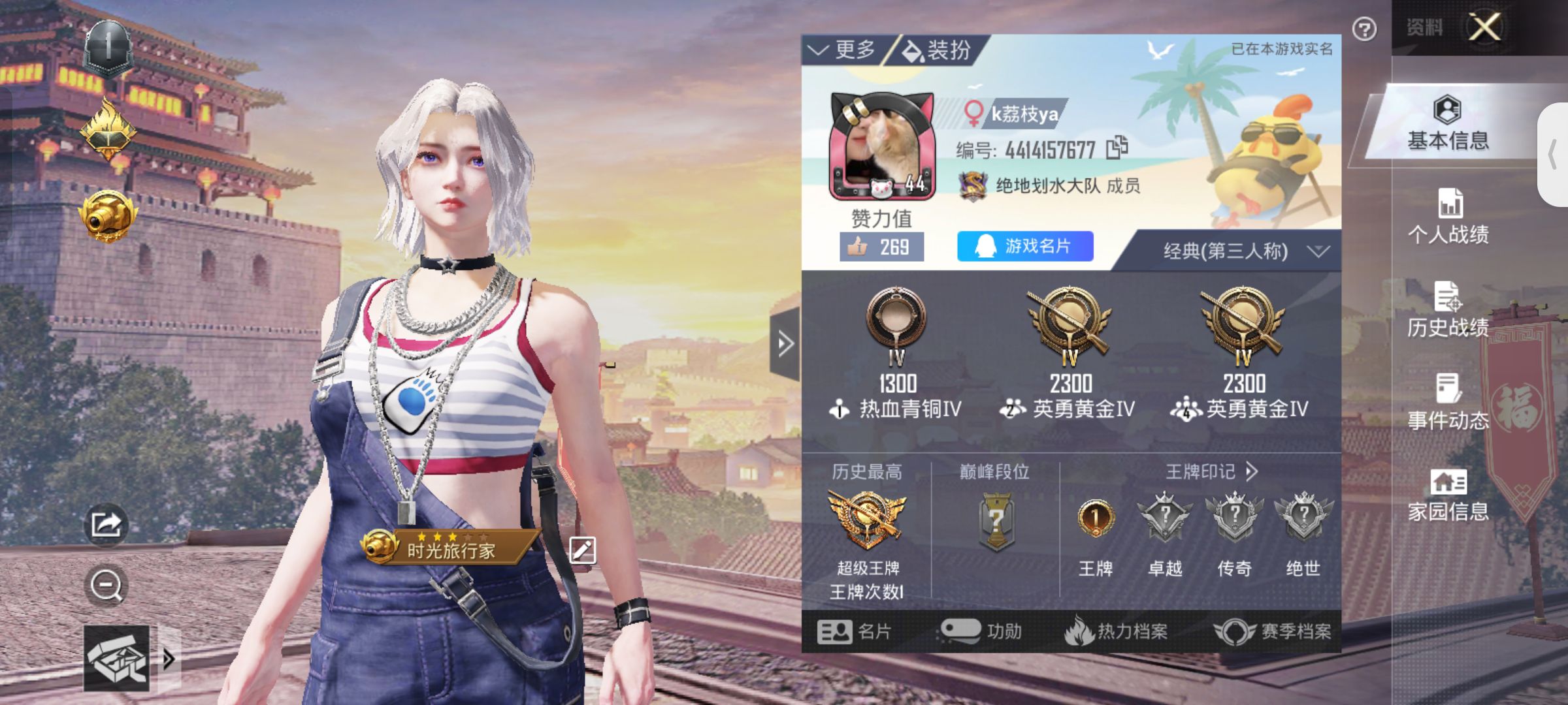 和平精英陪玩服务