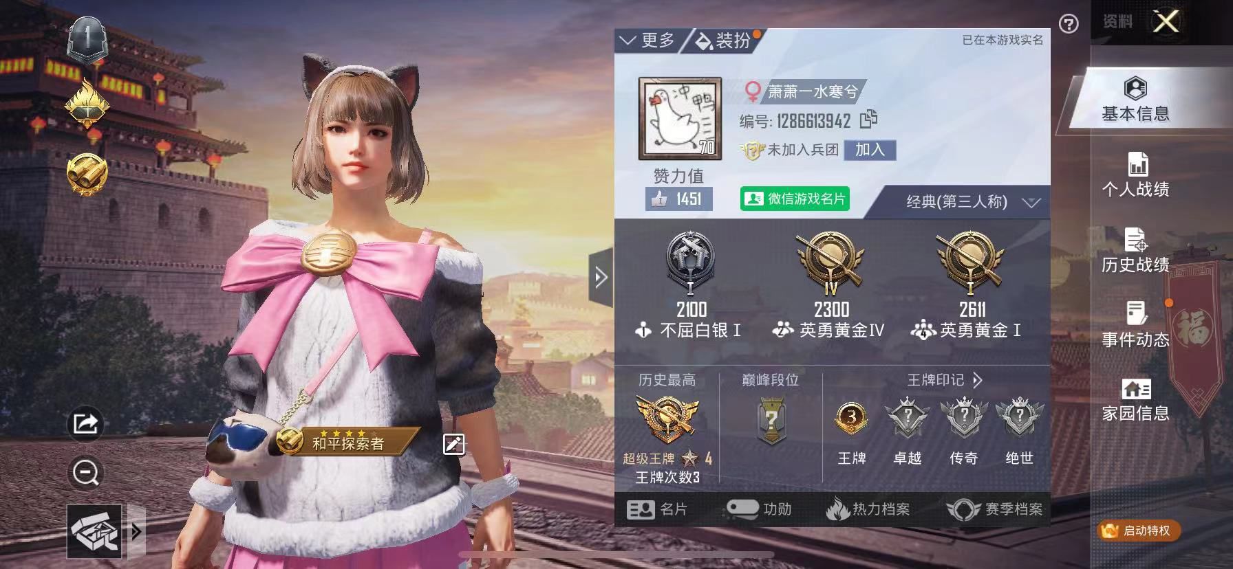 和平精英陪玩服务