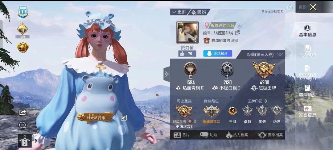 和平精英陪玩服务