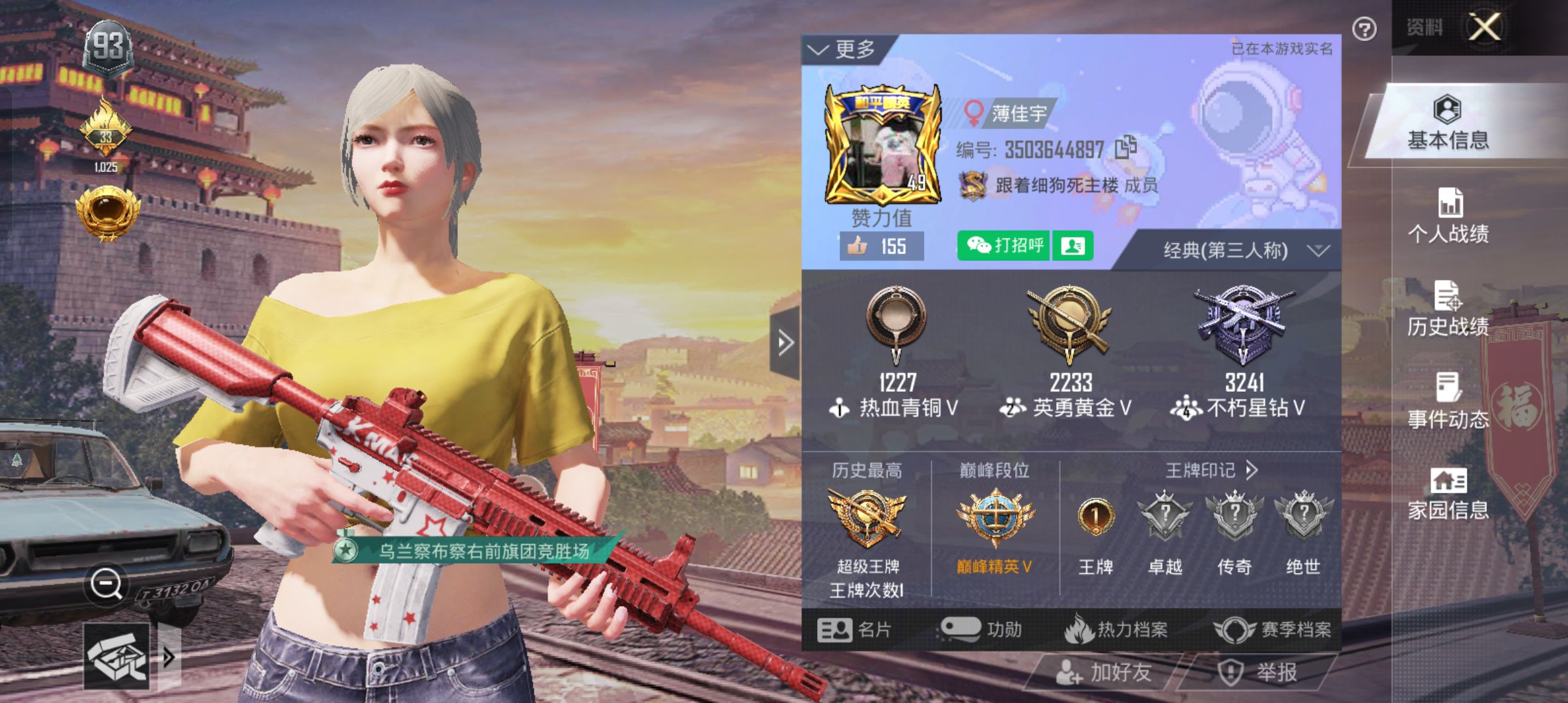 和平精英陪玩服务