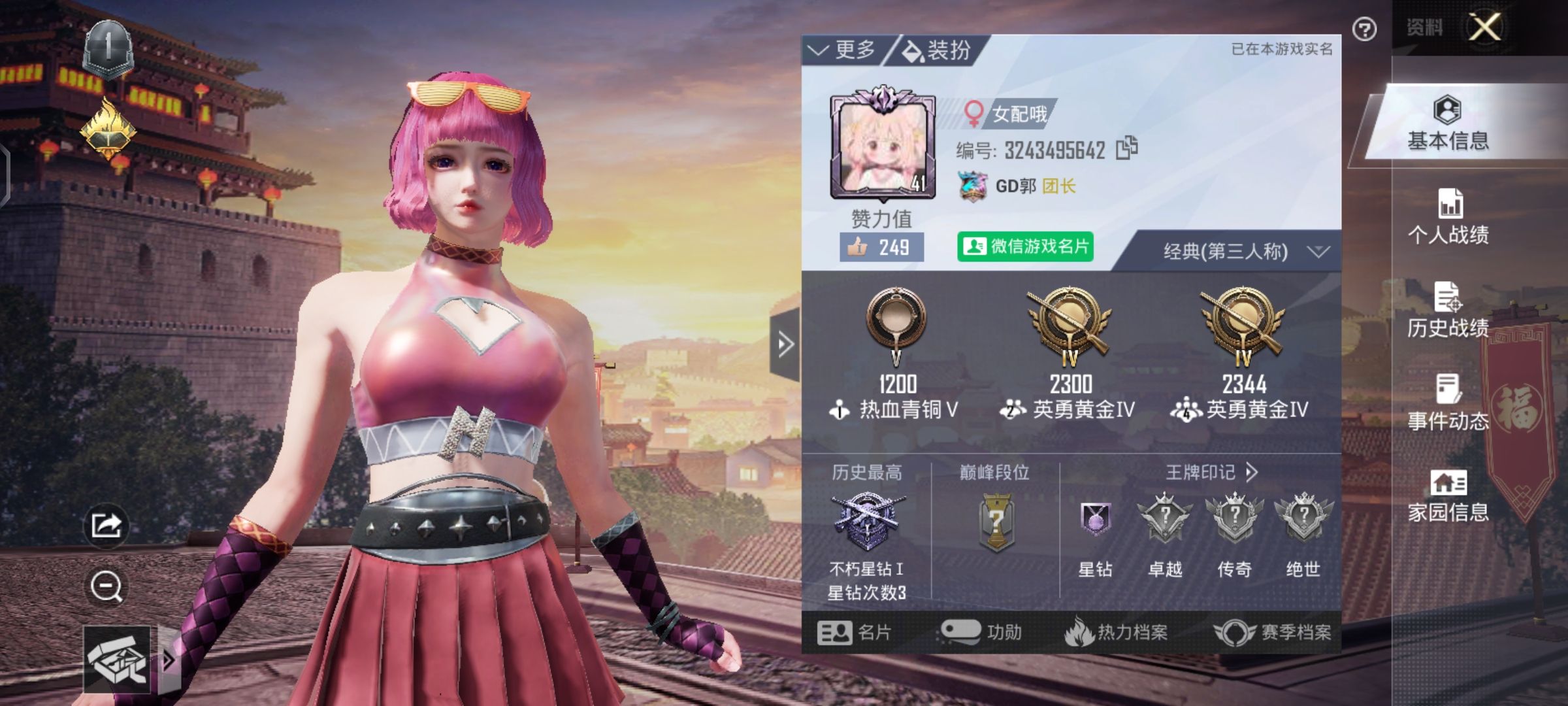 和平精英陪玩服务