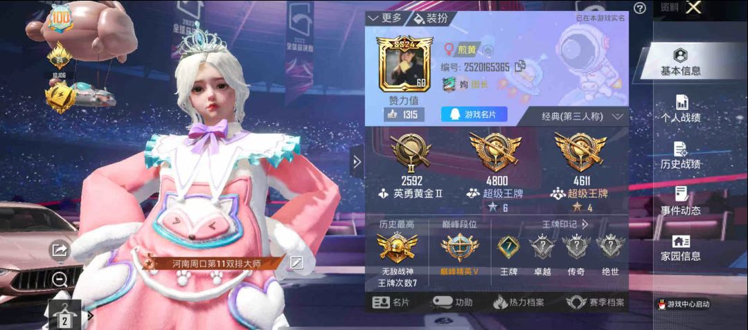 和平精英陪玩服务