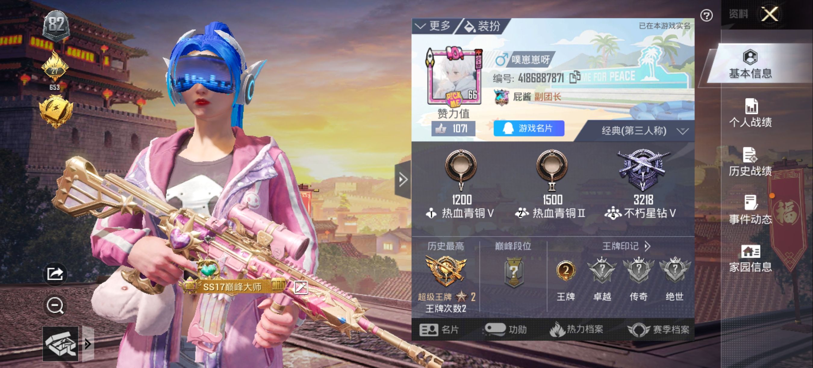 和平精英陪玩服务
