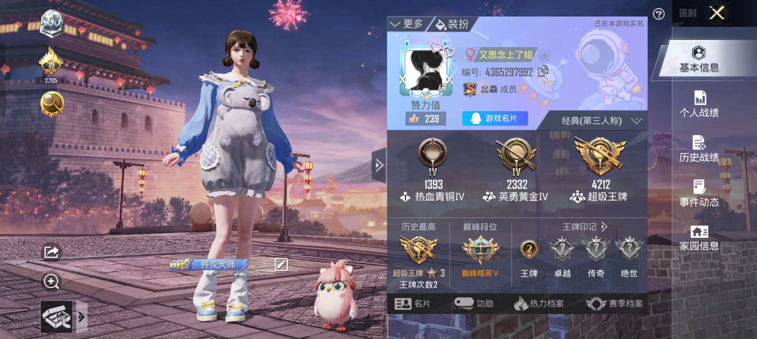和平精英陪玩服务