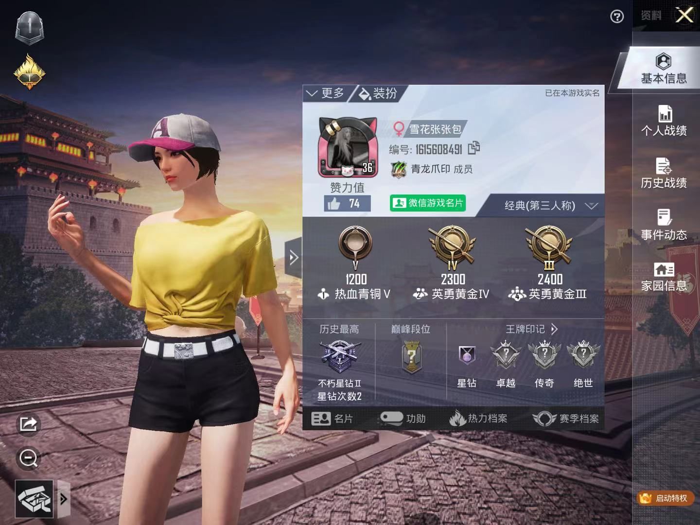 和平精英陪玩服务
