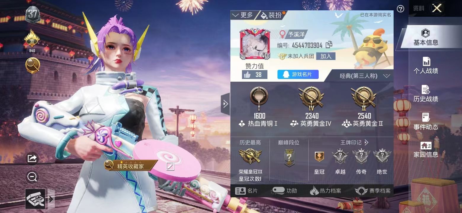 和平精英陪玩服务