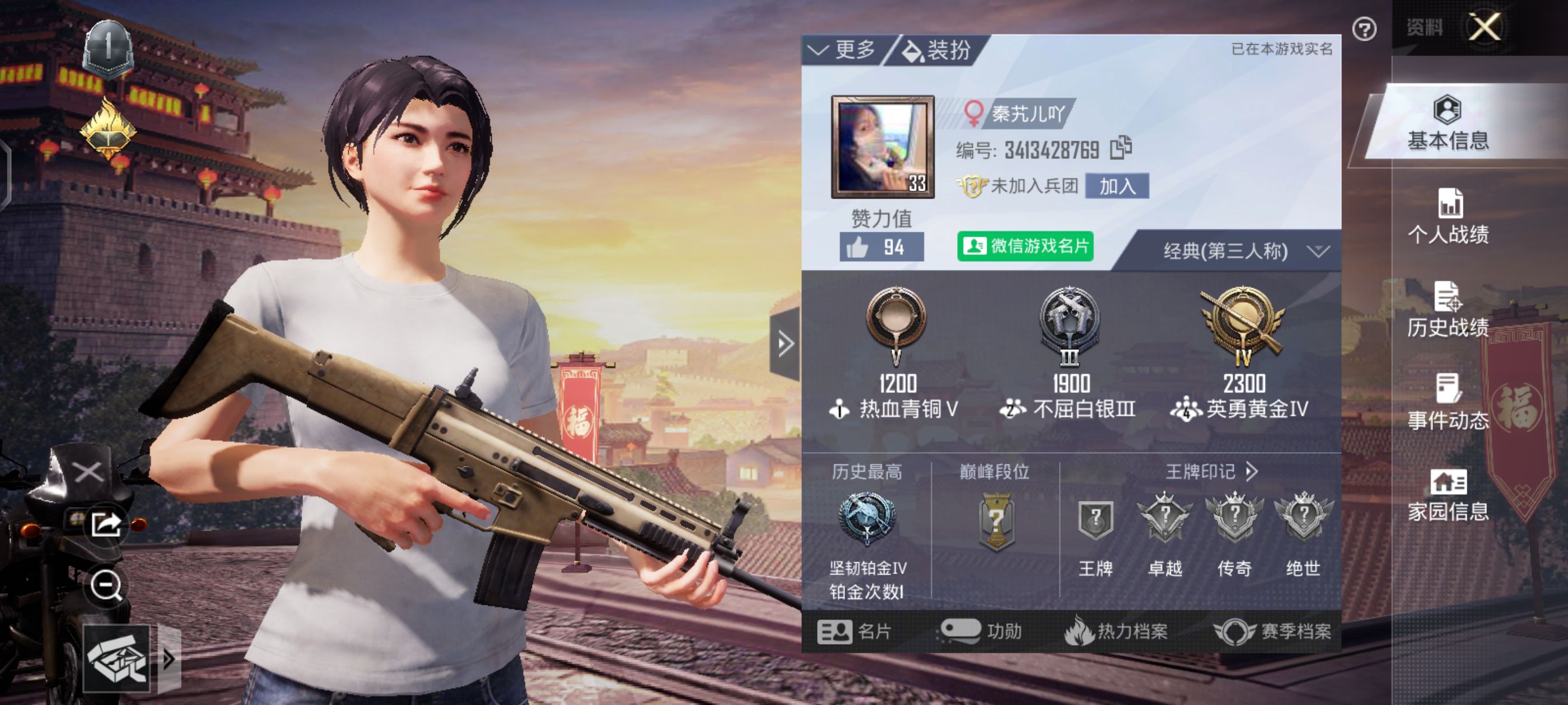 和平精英陪玩服务