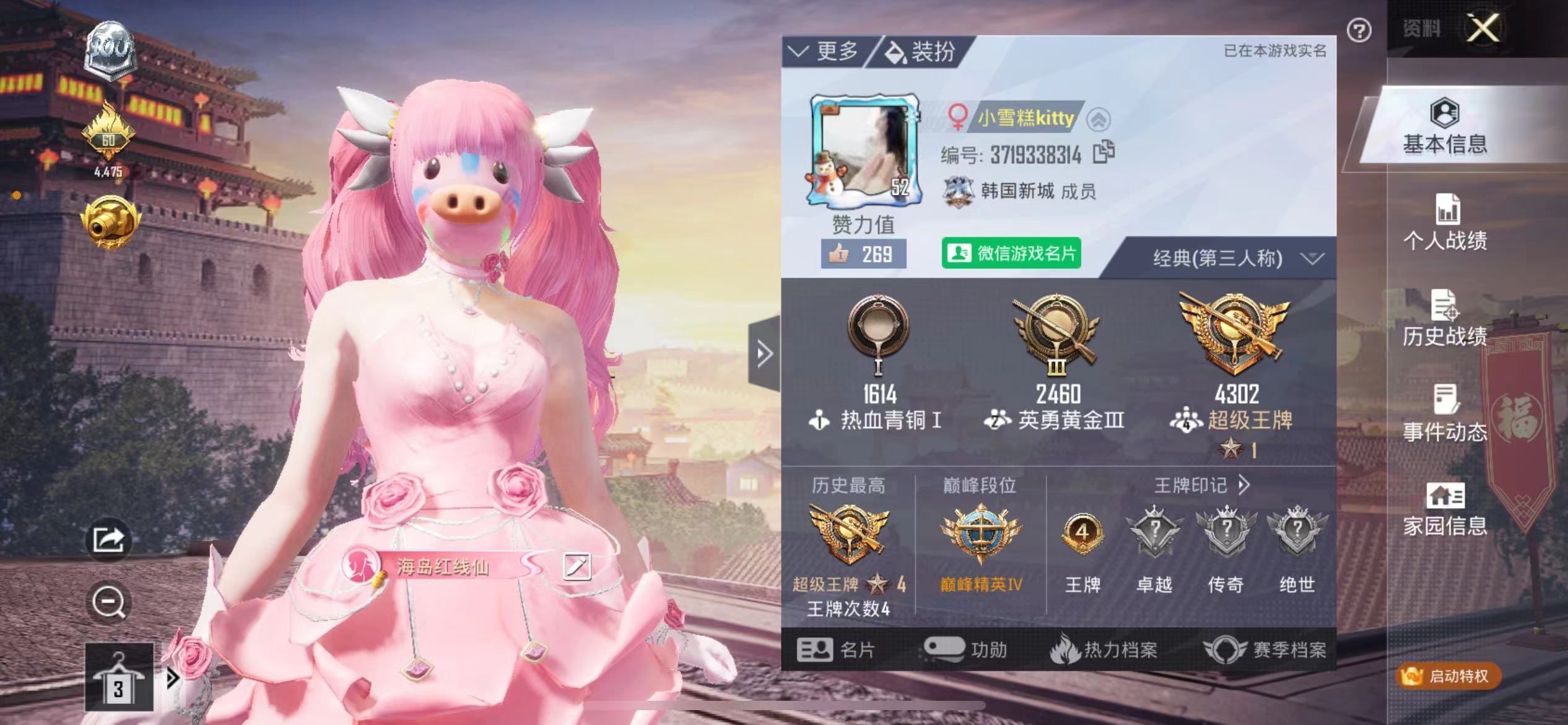 和平精英陪玩服务