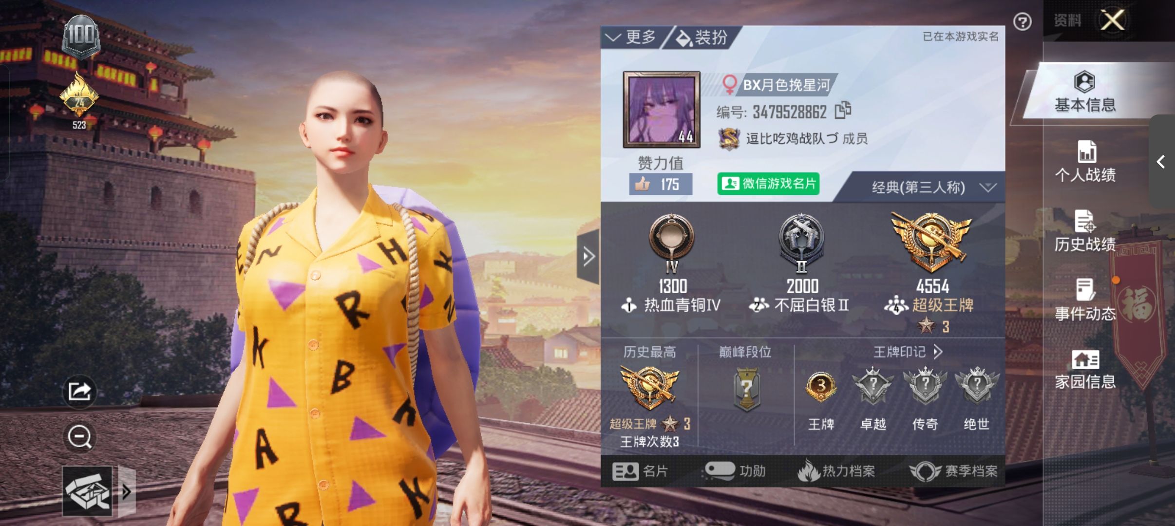 和平精英陪玩服务