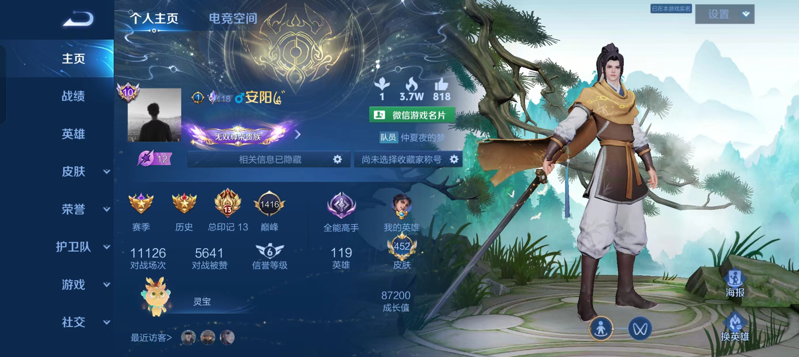 王者荣耀陪玩服务