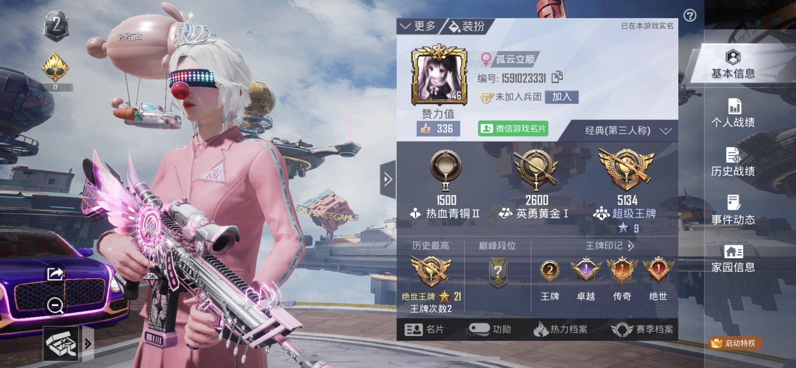 和平精英陪玩服务