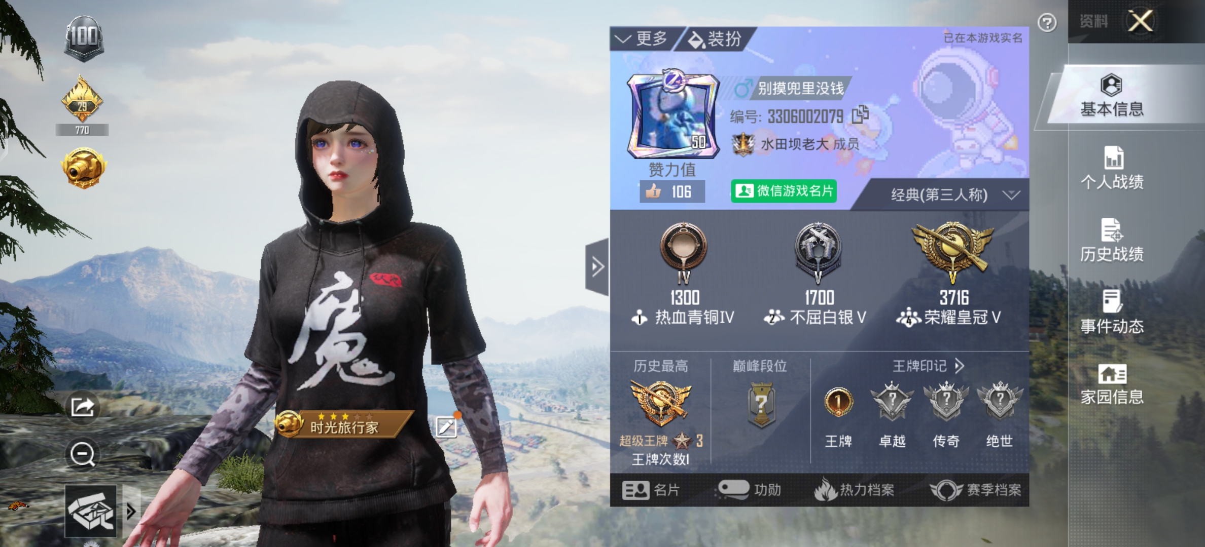 和平精英陪玩服务