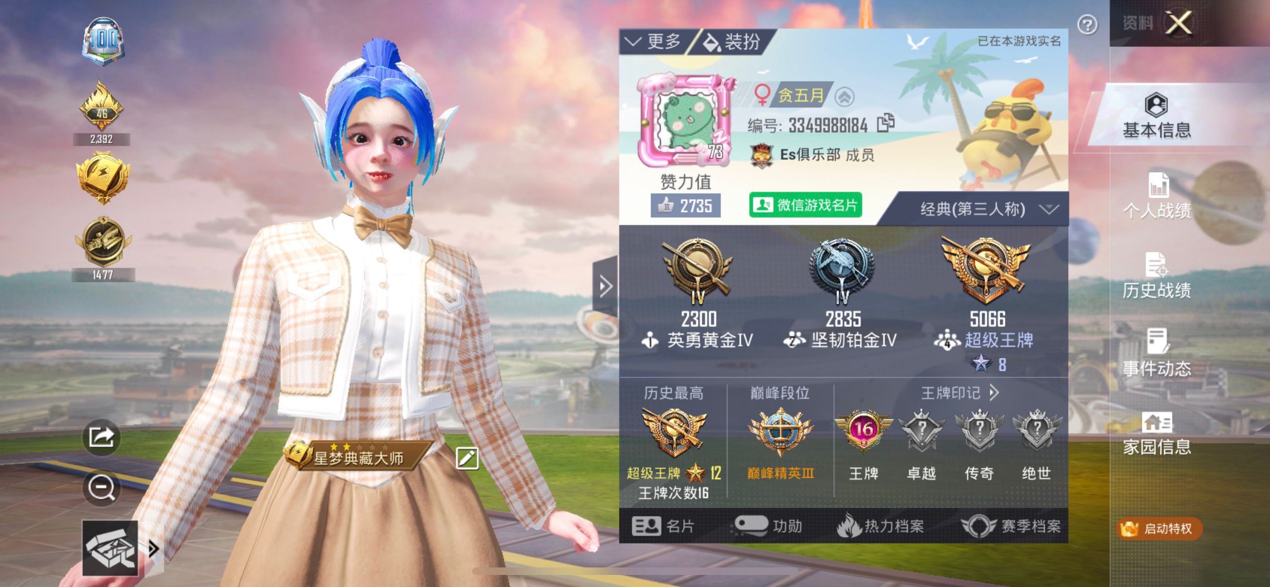 和平精英陪玩服务