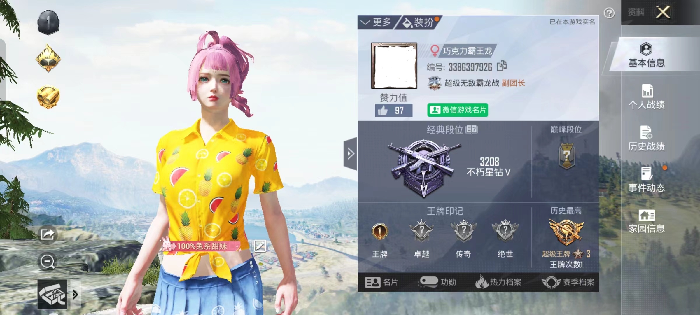 和平精英陪玩服务